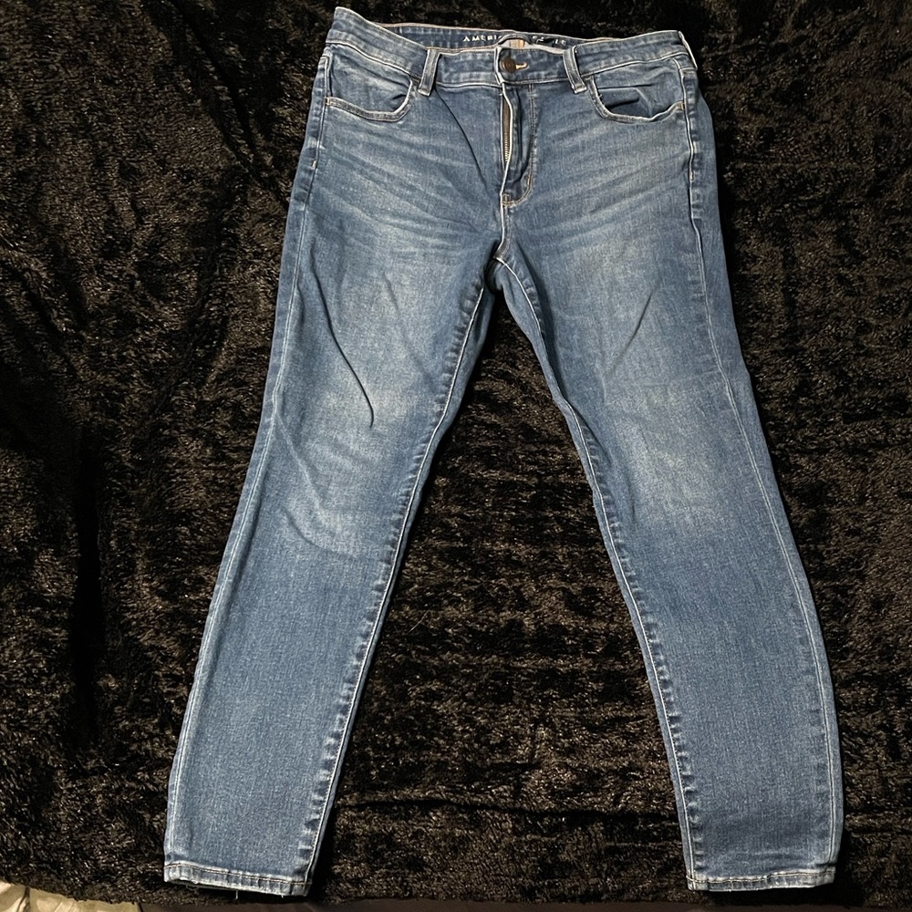 American Eagle Outfitters Blue Skinny Jeans